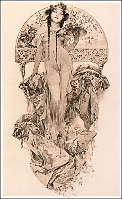 art nouveau nudes|The Artist Who Turned Female Eroticism Into Art Nouveau